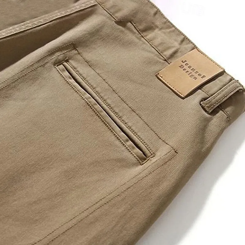 100% Cotton Tapered Carrot Chinos Pants