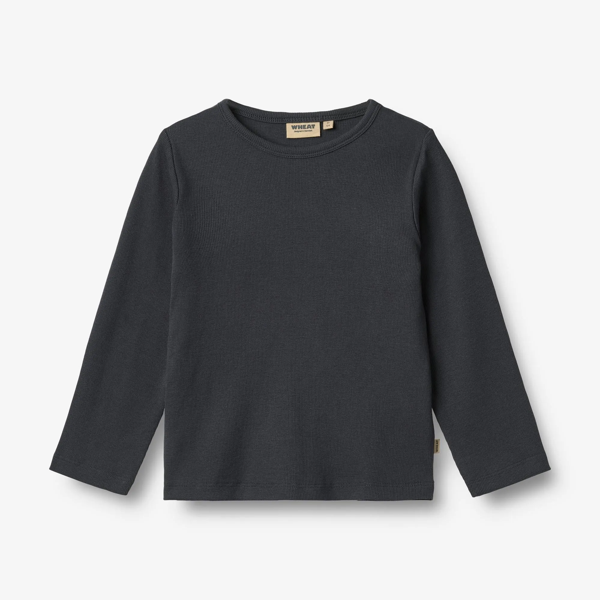 2 Rib T-shirt L/S Milo - navy