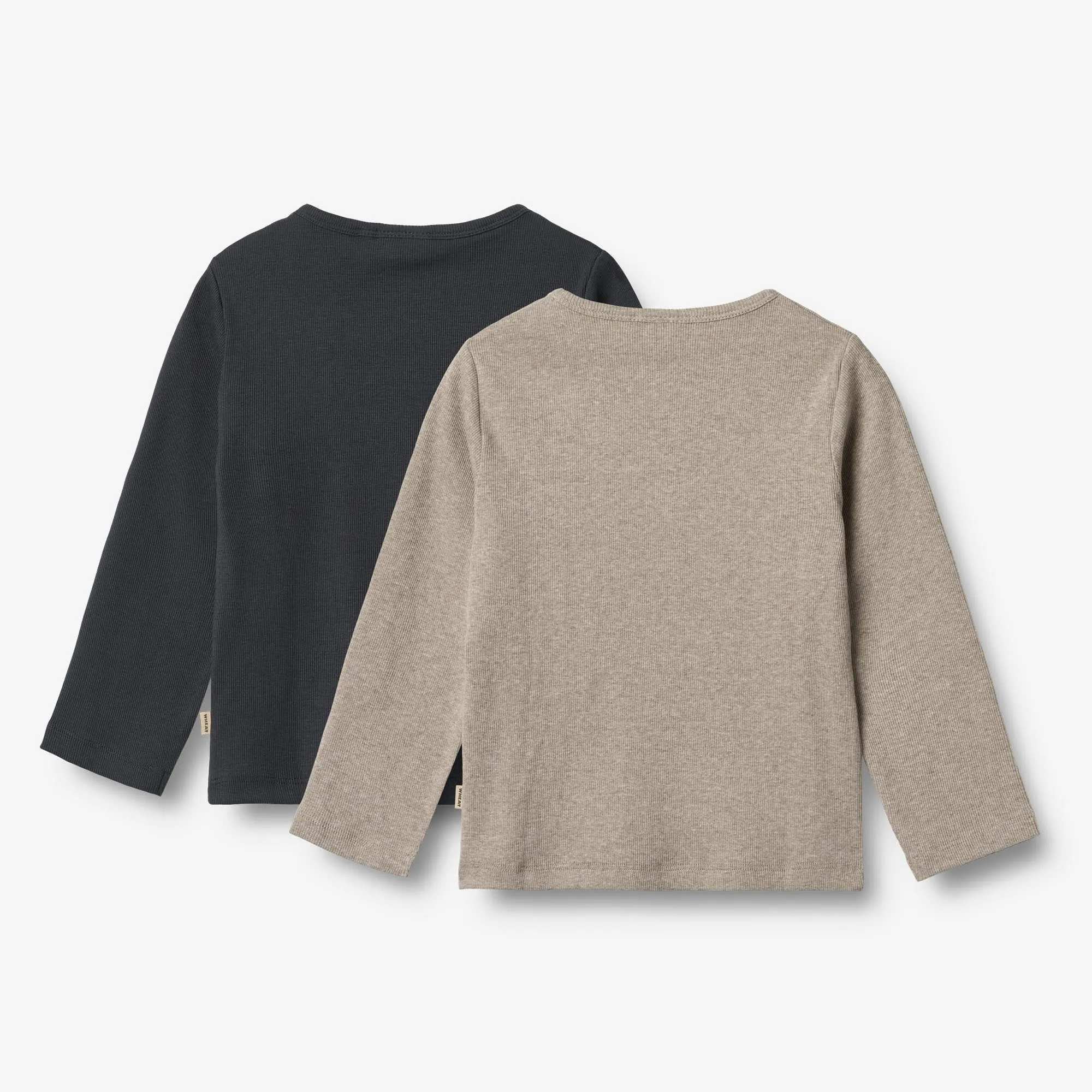 2 Rib T-shirt L/S Milo - navy