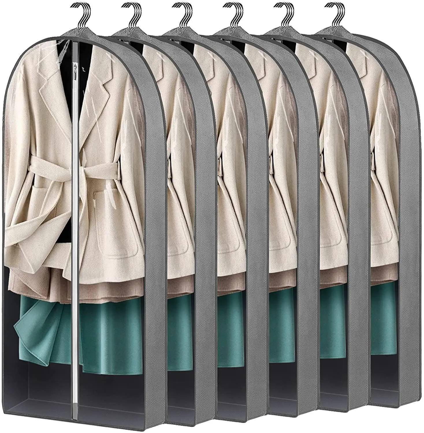 5-Piece 3D Clothing Protection Set - The Ultimate Solution for Wrinkle-Free Wardrobe Organization