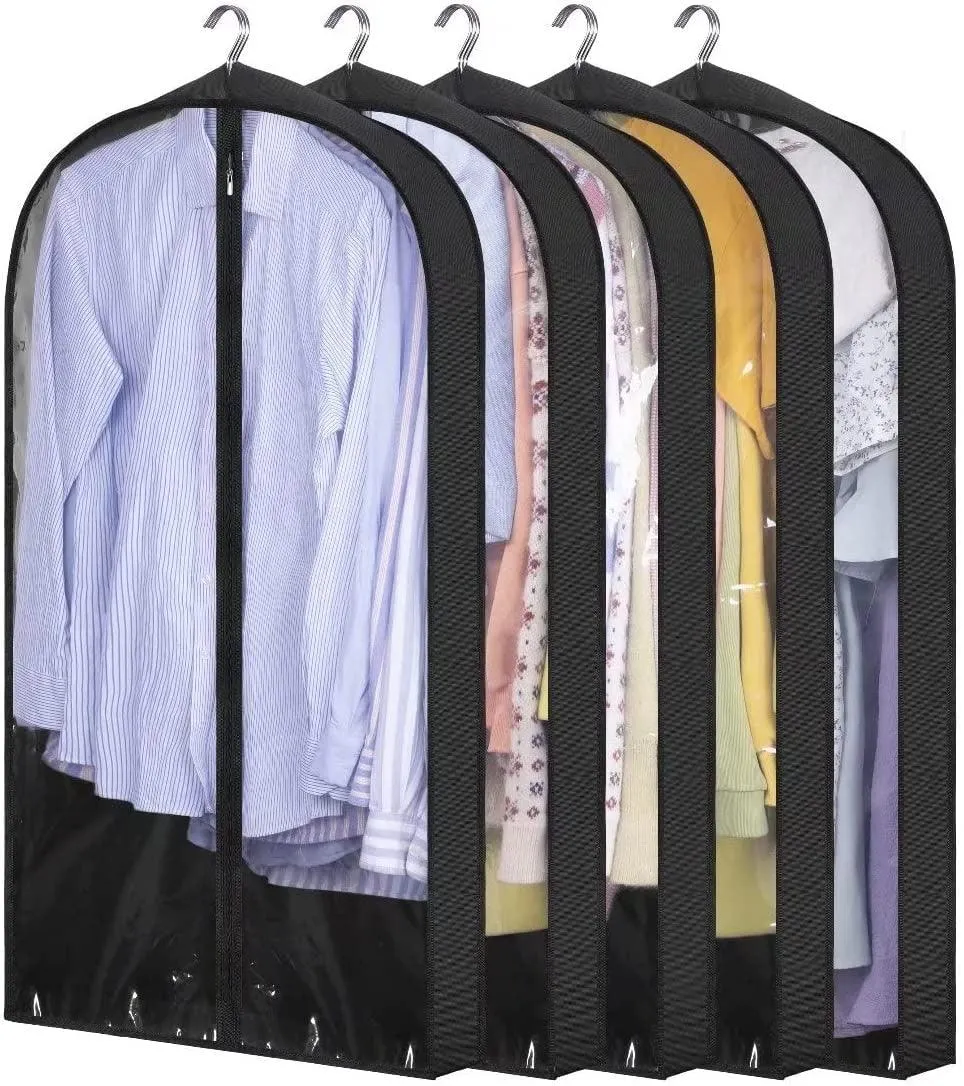 5-Piece 3D Clothing Protection Set - The Ultimate Solution for Wrinkle-Free Wardrobe Organization