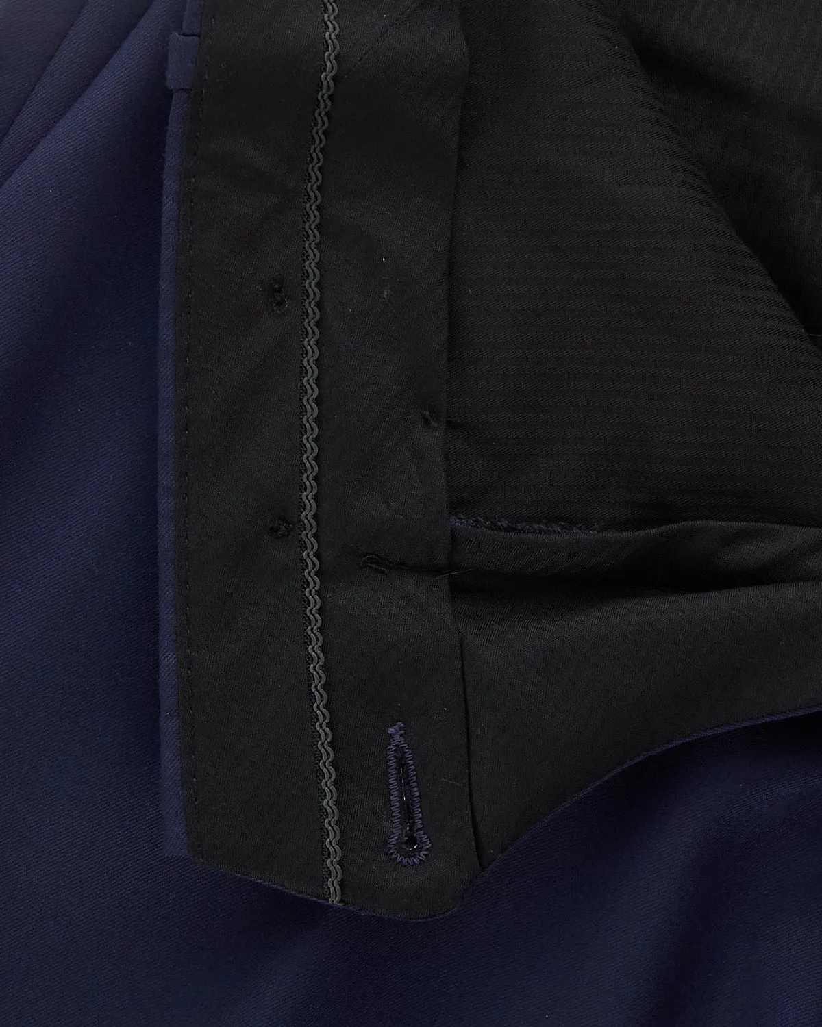 'Ash' Super 100S  Blue Wool Pant