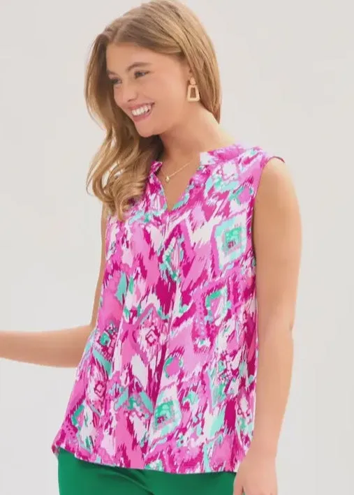 Aztec Charm A-Line Tank