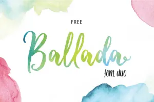 Ballada - Free Font Duo