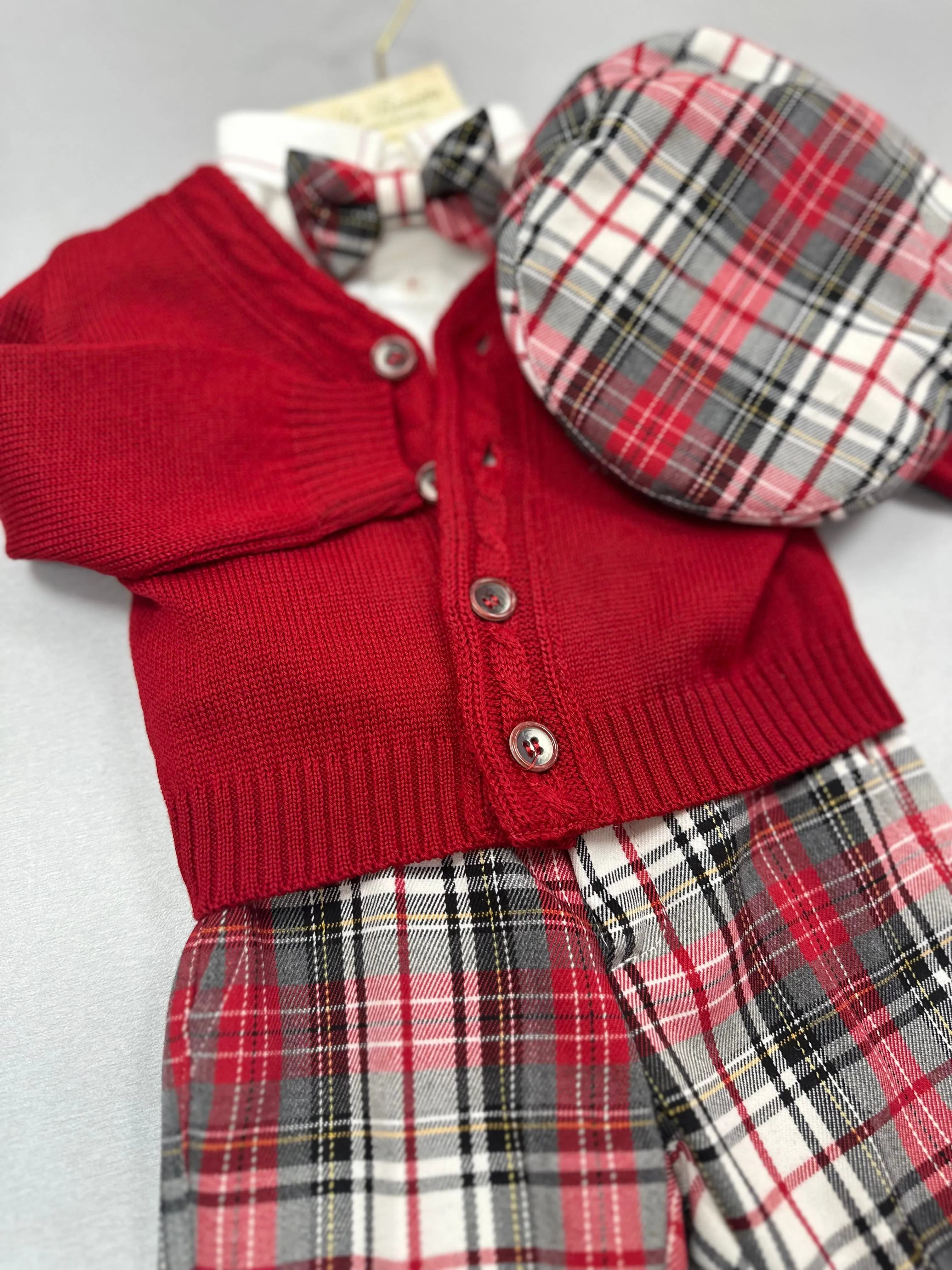 Bimbalo 6875 Tartan Holiday season Boys Set