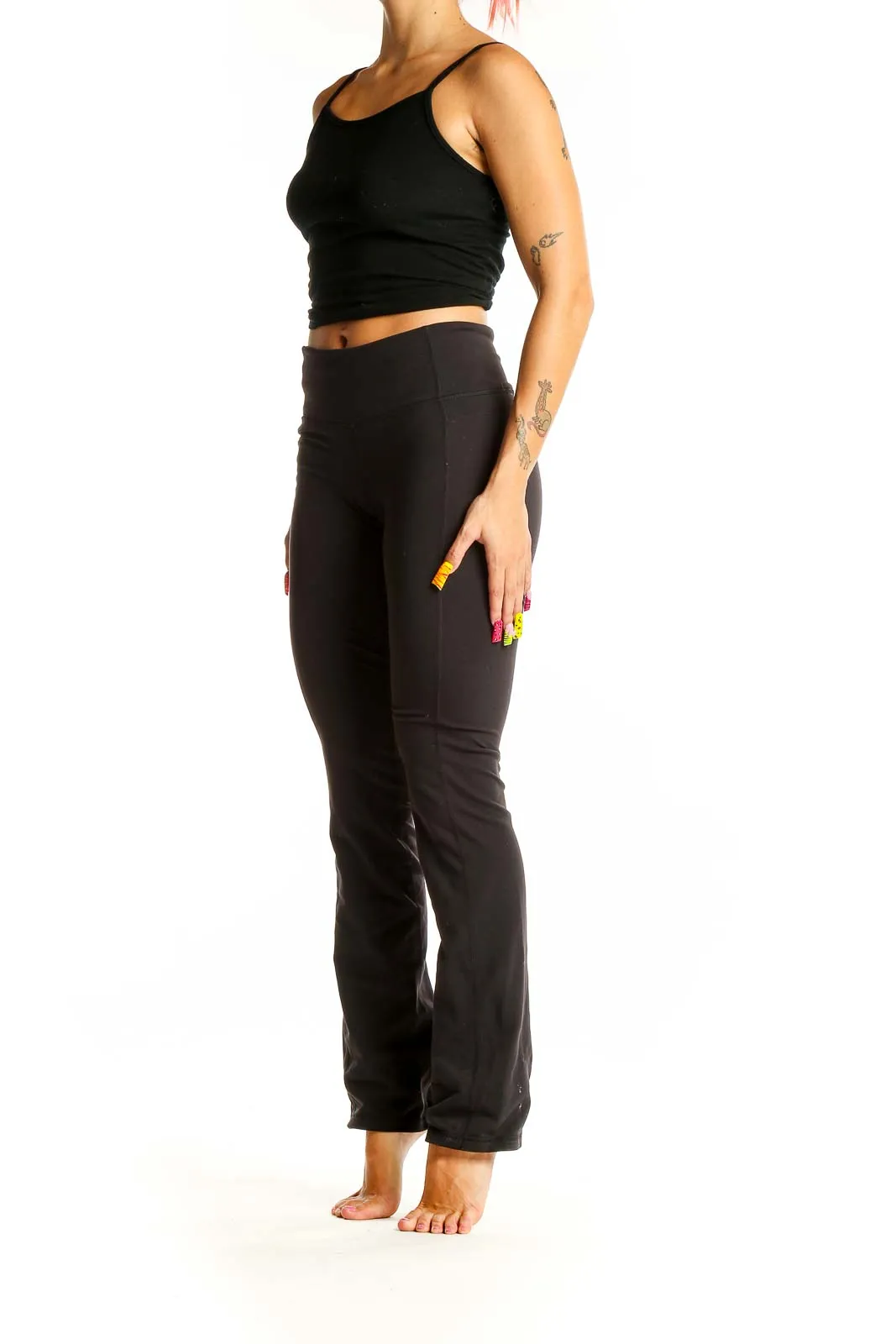 Black Sleek Yoga Pants