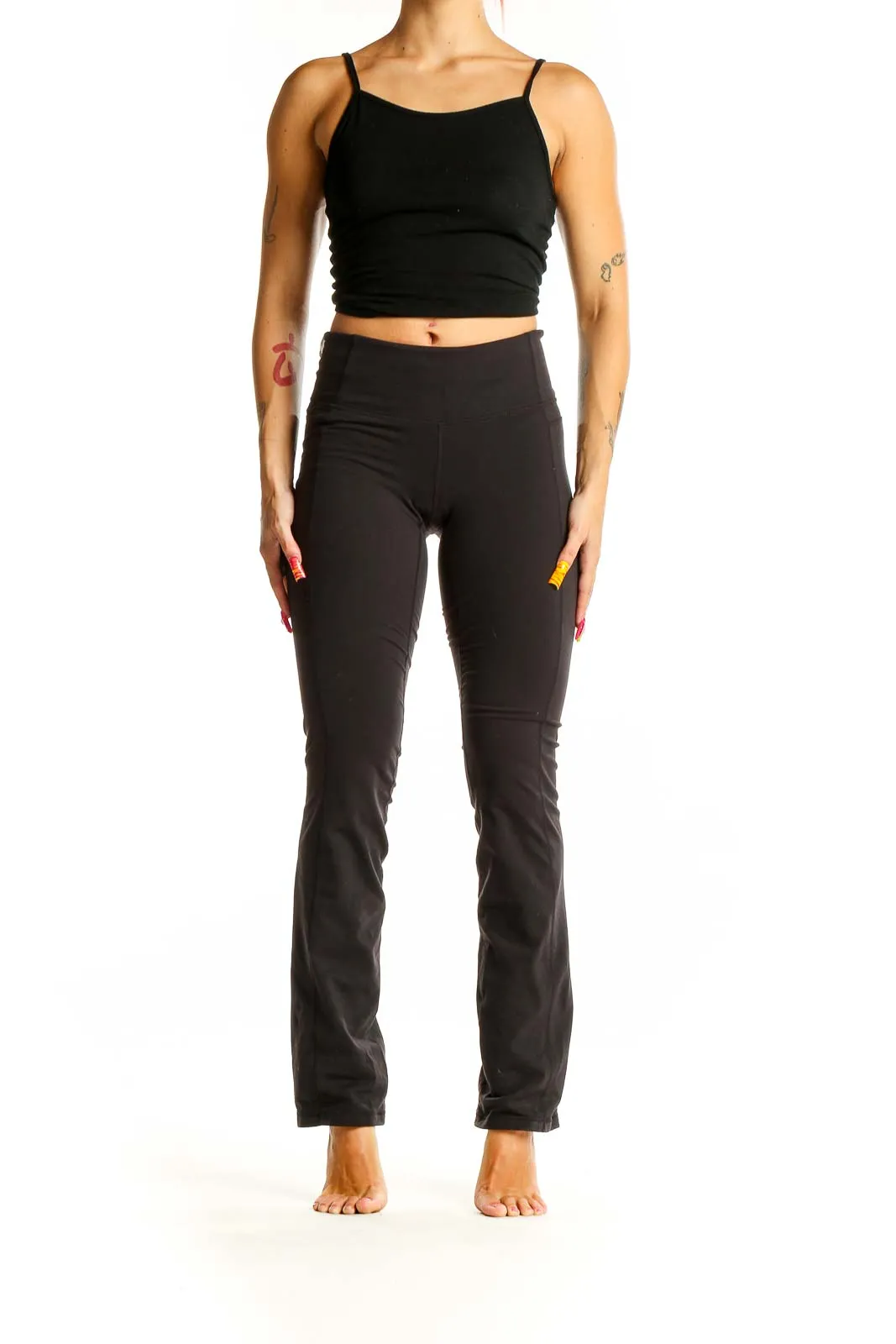 Black Sleek Yoga Pants