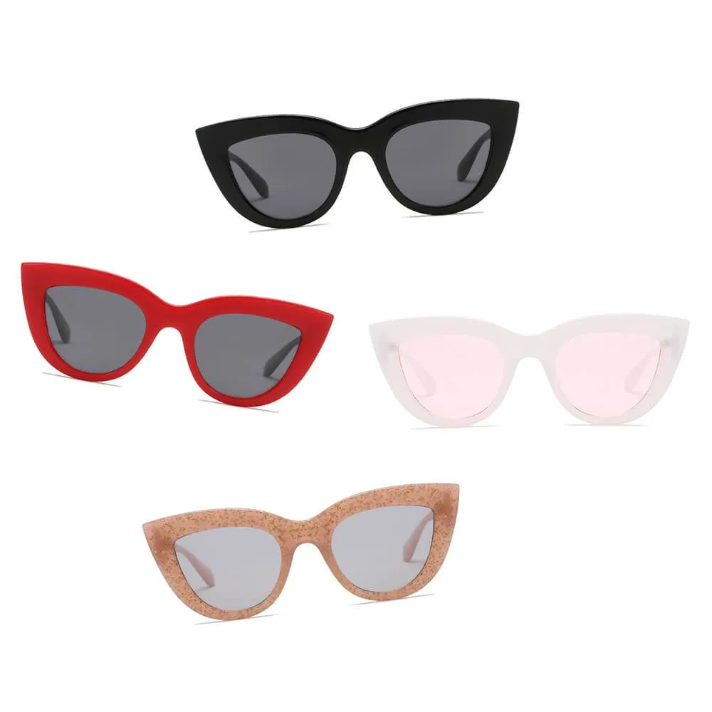 BOYDS | S1088 - Women Round Cat Eye Sunglasses