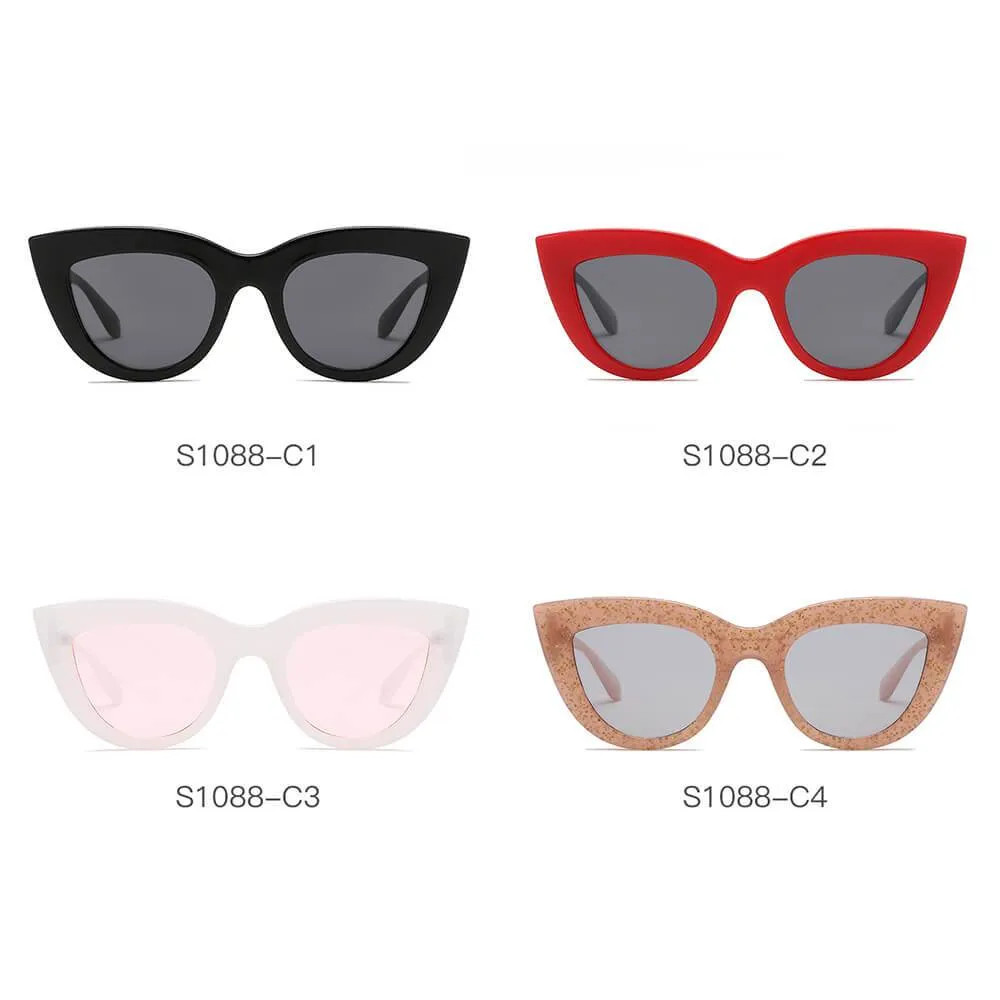 BOYDS | S1088 - Women Round Cat Eye Sunglasses
