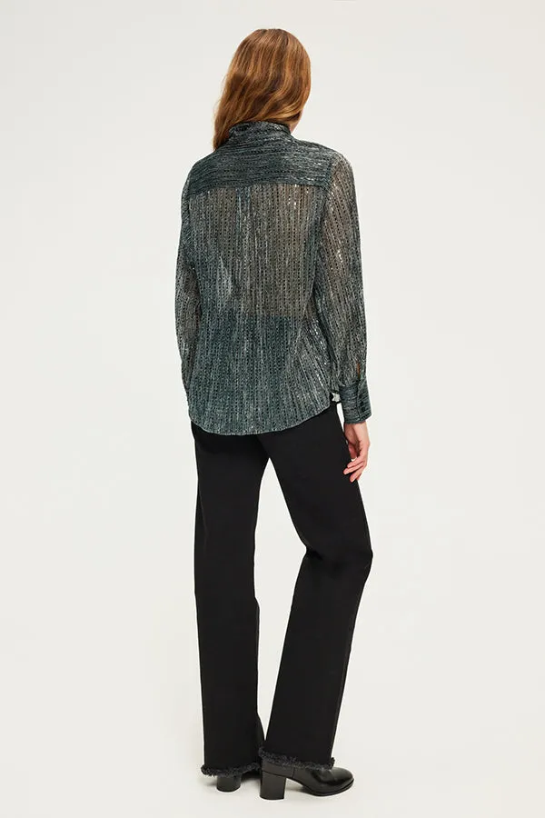 BRUNA GOLD TONE SHIRT