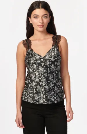 Cami NYC Marlo Cami Black/White Toille