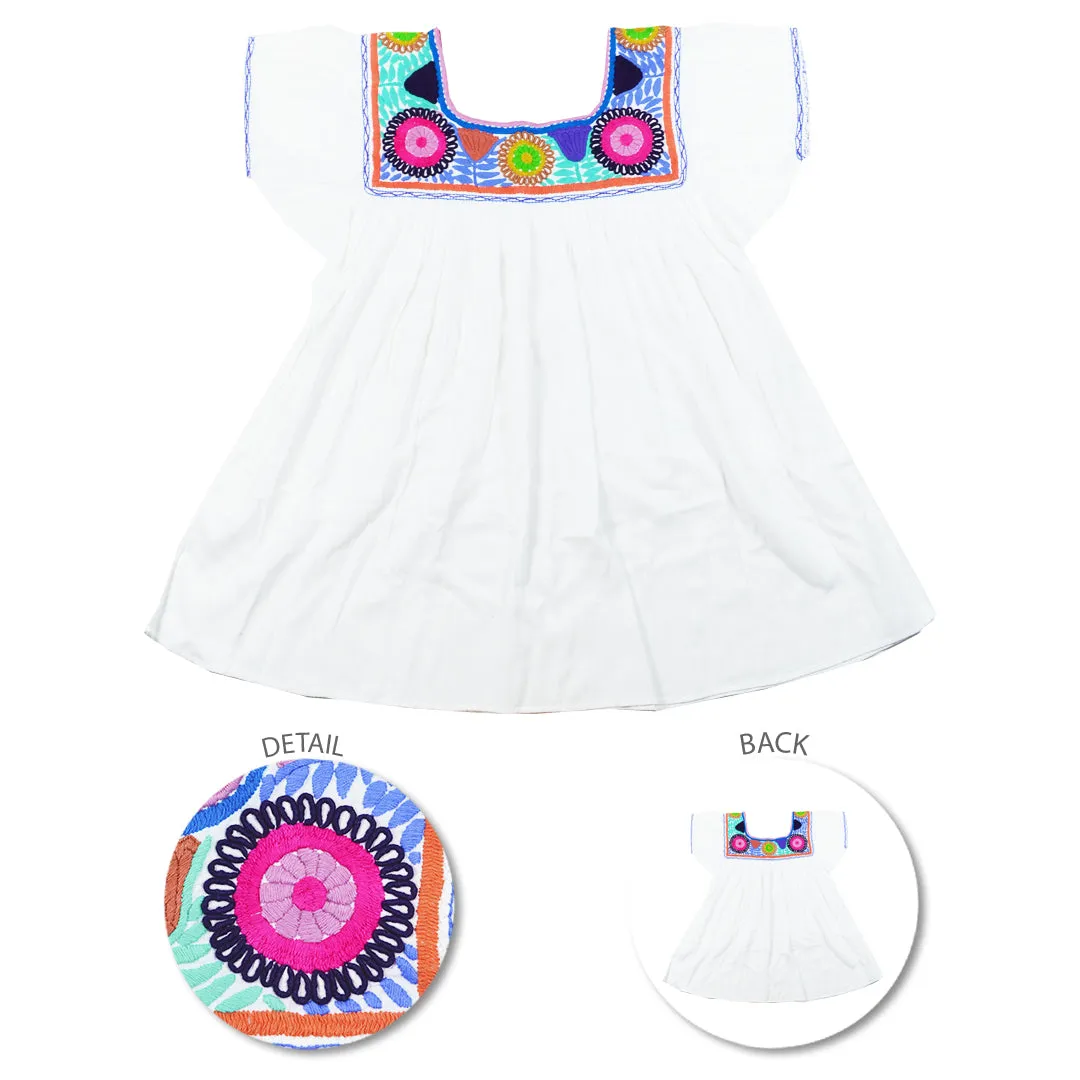 Carranza Short Sleeve Embroidered Blouse