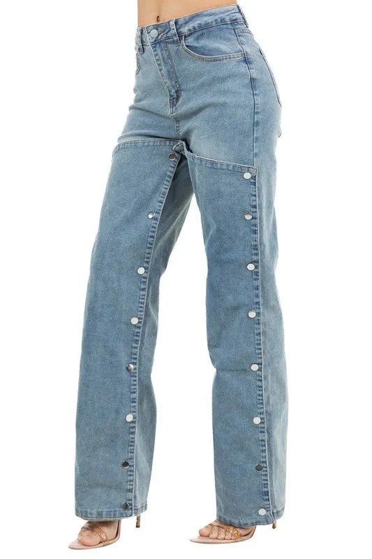 Chap Style Stylish Denim Jeans