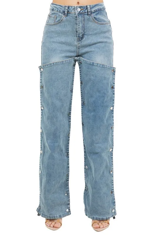 Chap Style Stylish Denim Jeans