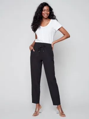 Charlie B Spring/Summer 2023-C5310S -141B-Pants -Black