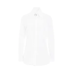 Cotton Popeline Shirt in White