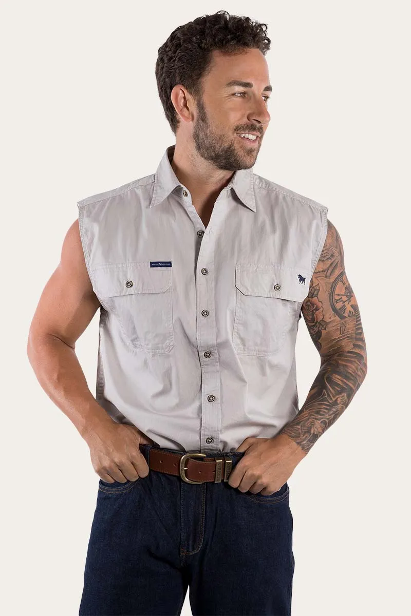 Cotton Rob Roy Men's Sleeveless Work Shirt