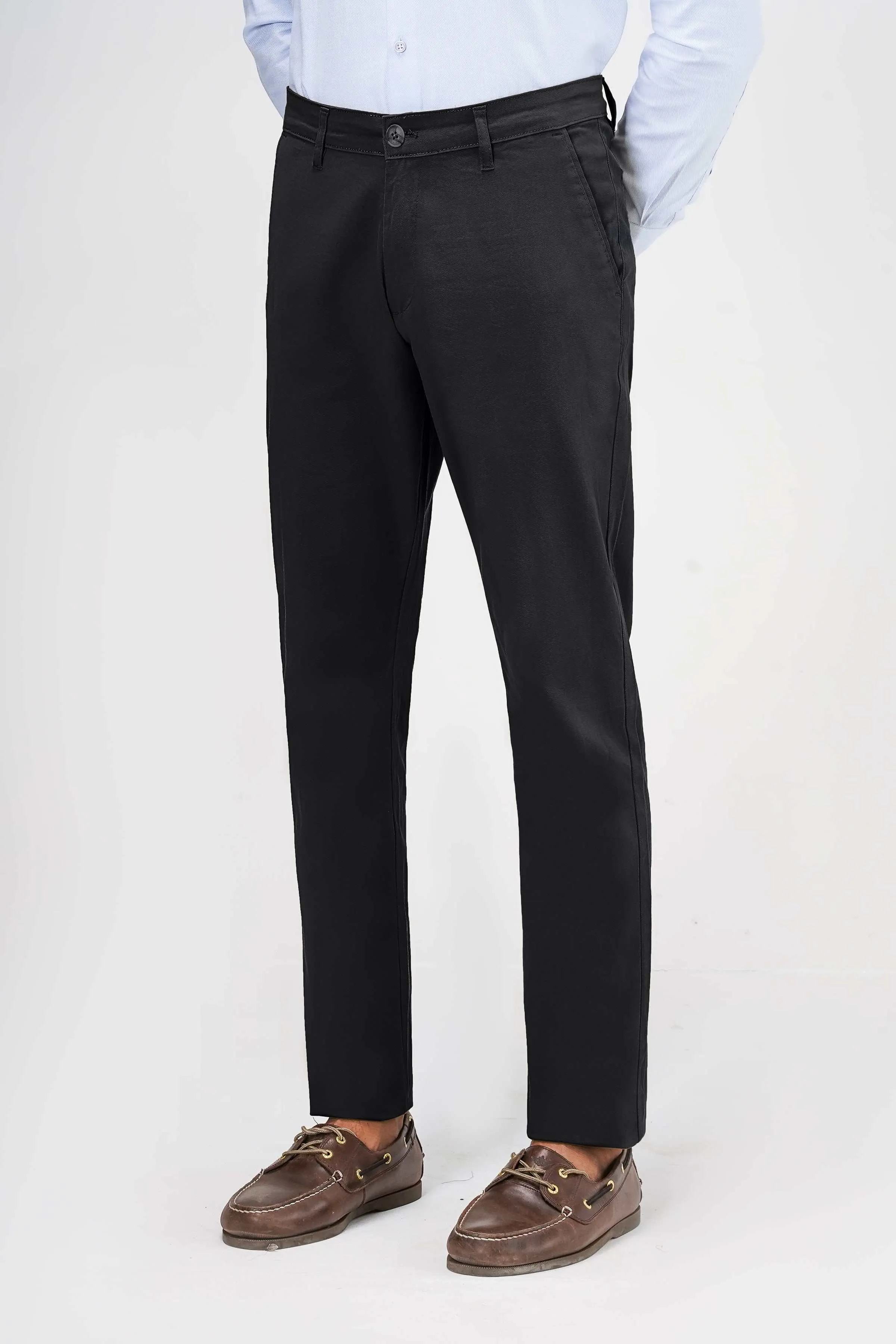CROSS POCKET CASUAL PANT BLACK