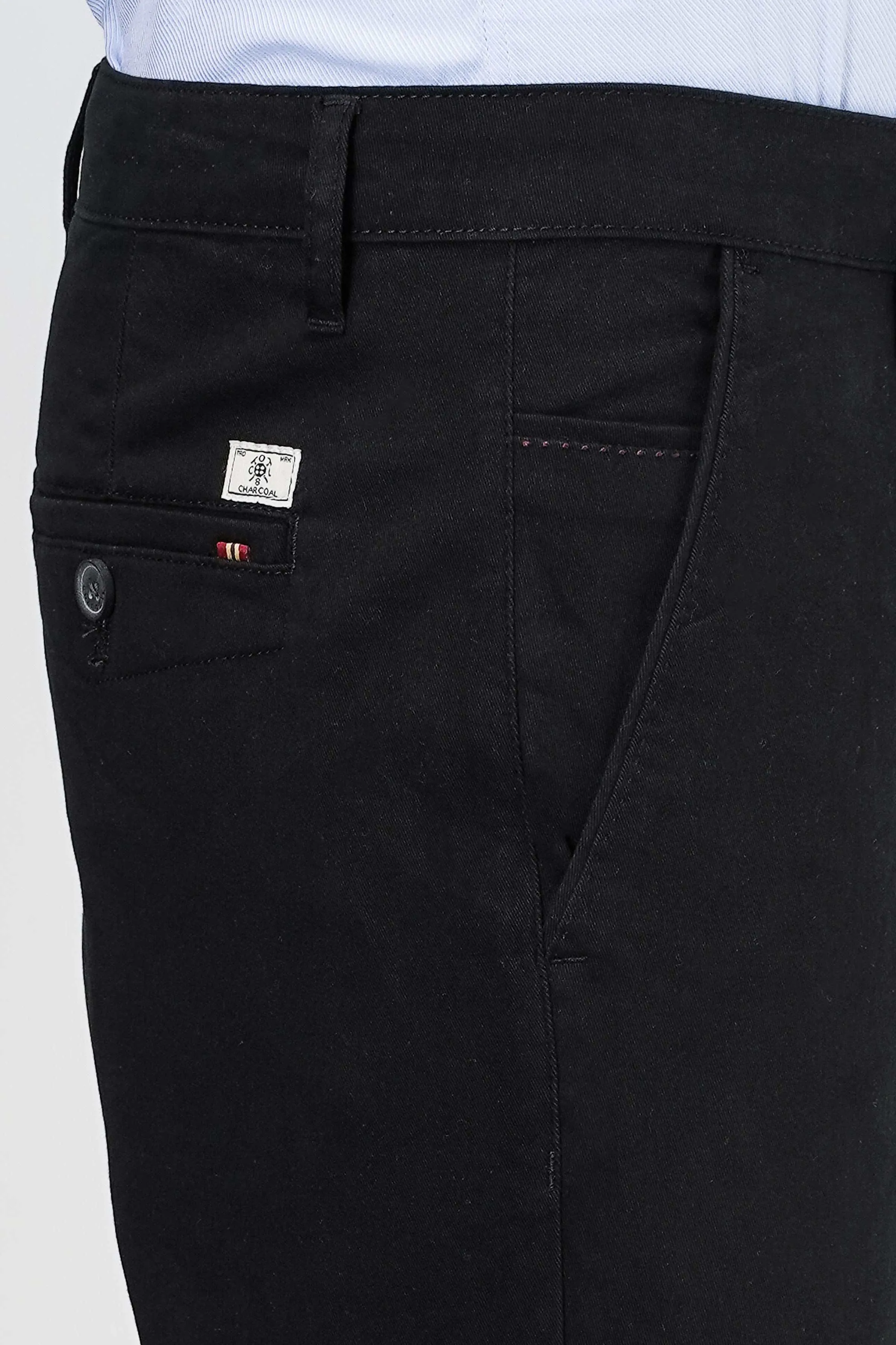 CROSS POCKET CASUAL PANT BLACK