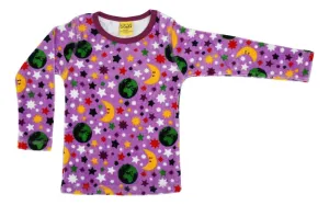DUNS Velour Long Sleeved T-shirt - Mother Earth Sheer Lilac