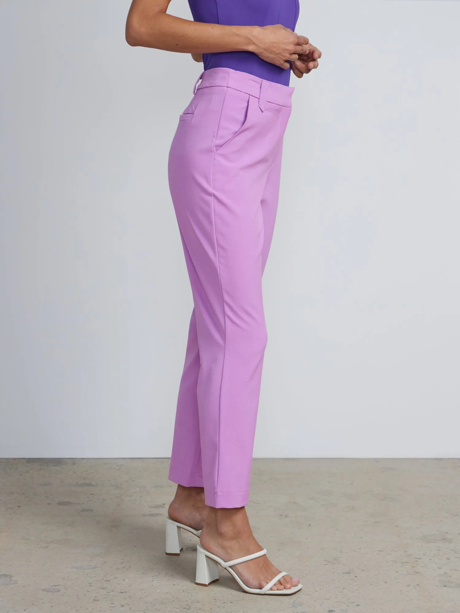 Flared Ankle Length Pants