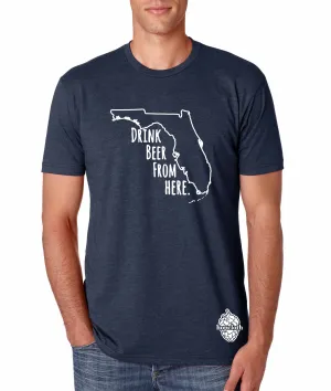 Florida- Drink Beer From Here® - Craft Beer shirt
