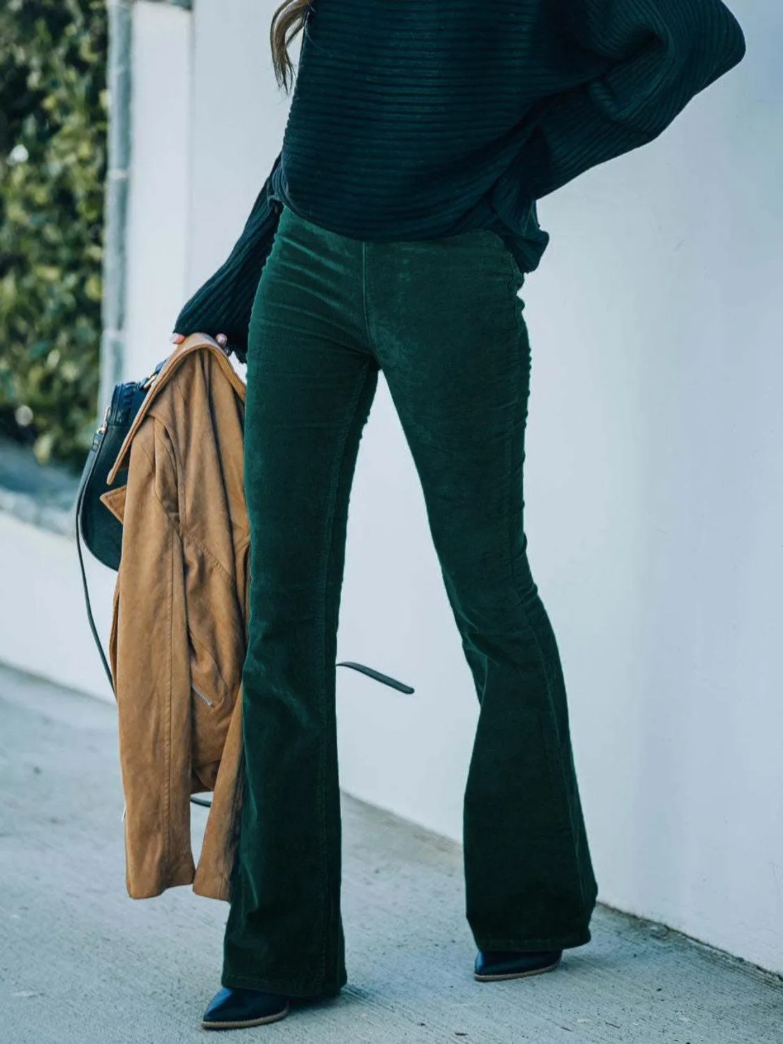 Forever Stylish High Waist Bootcut Pants