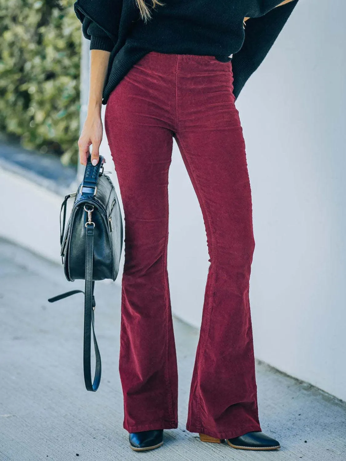 Forever Stylish High Waist Bootcut Pants