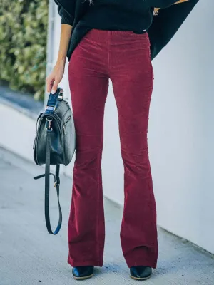 Forever Stylish High Waist Bootcut Pants