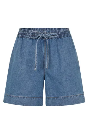 Global Funk - Shorts - Vintage blue denim - Meneto