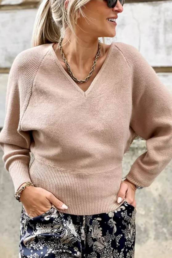 Graceful Lace Sweater Top