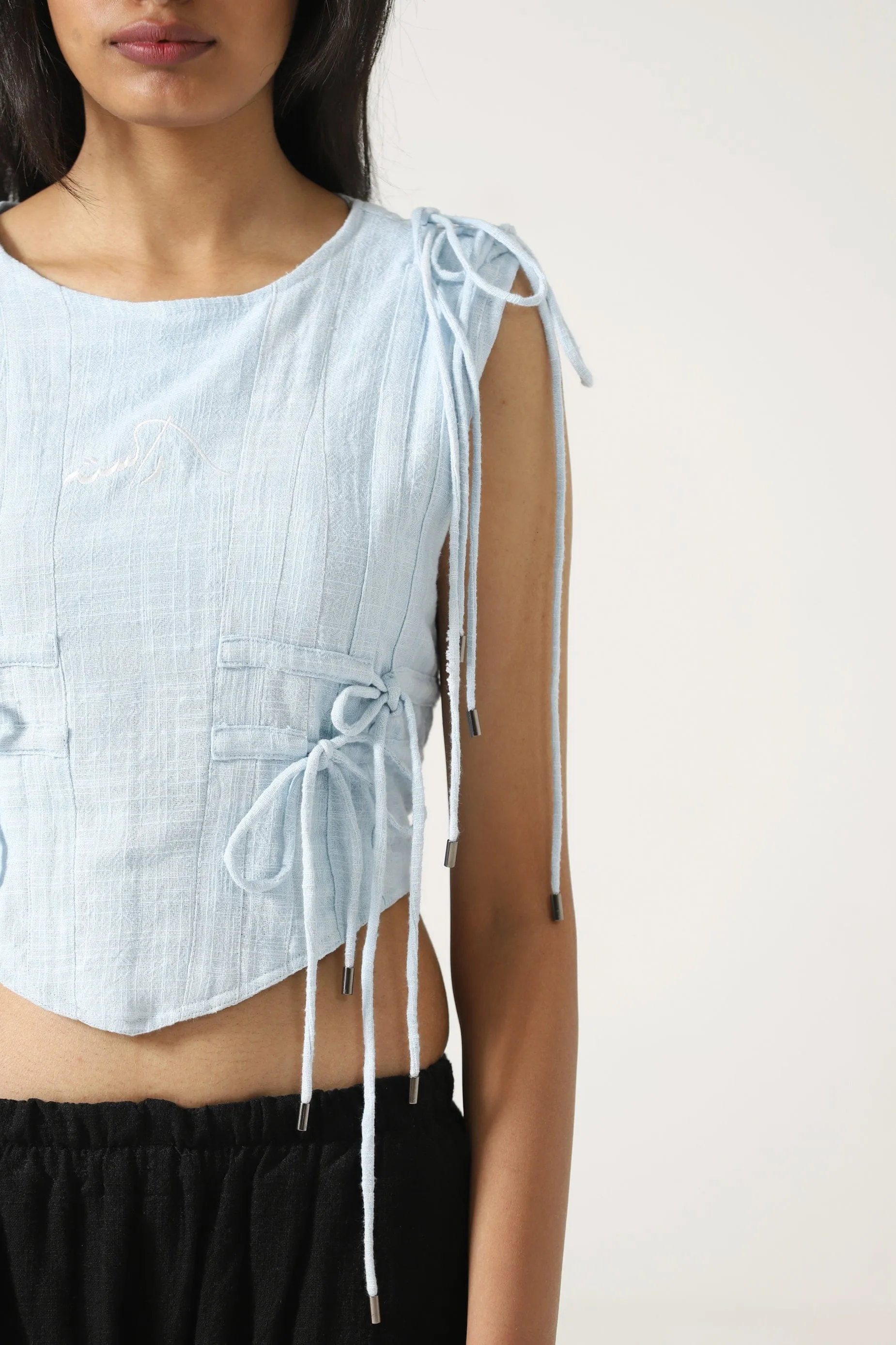 HANDWOVEN COTTON BLOUSE