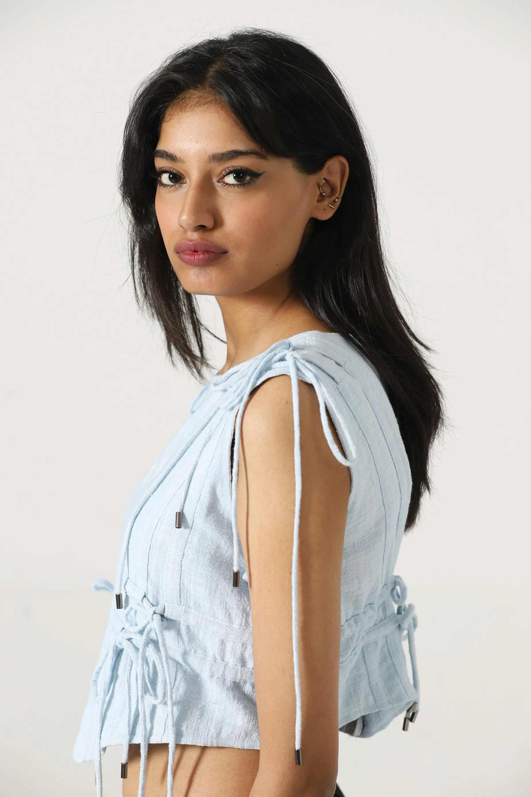 HANDWOVEN COTTON BLOUSE