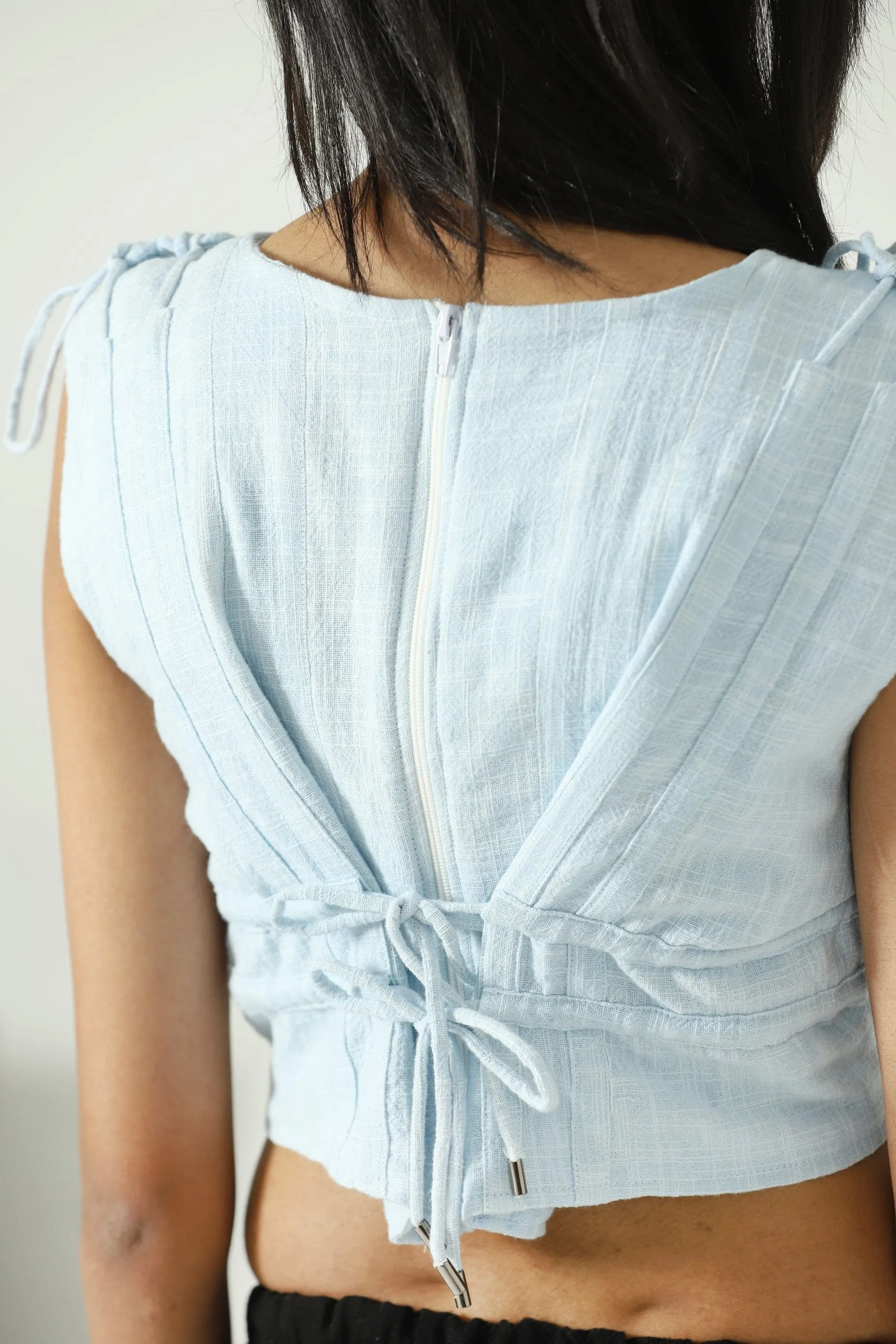 HANDWOVEN COTTON BLOUSE