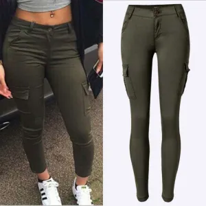 Hiking Camouflage Sports Skinny Pants