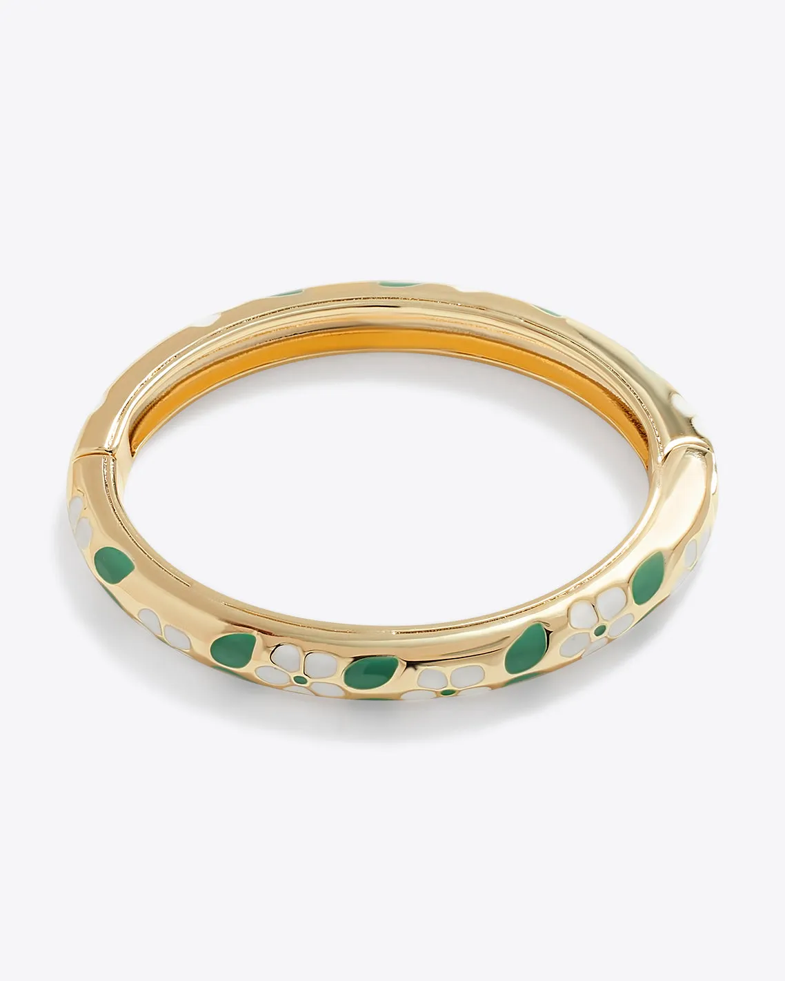Hinged Oval Bangle