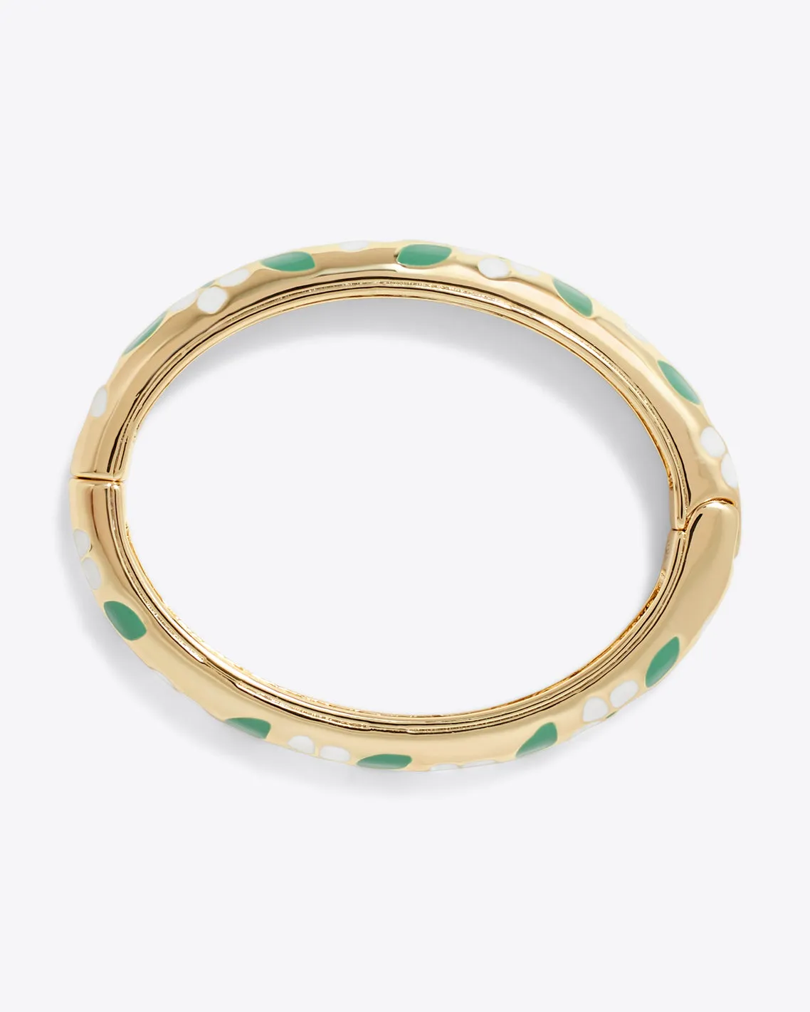 Hinged Oval Bangle