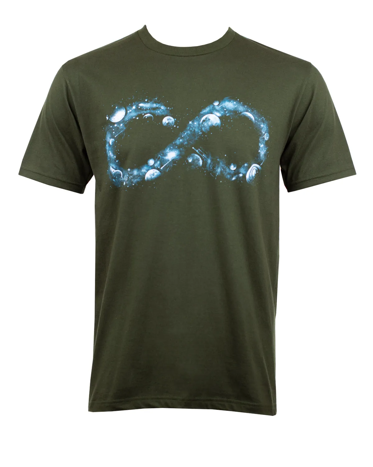 Infinity Galaxy T-shirt Army Green