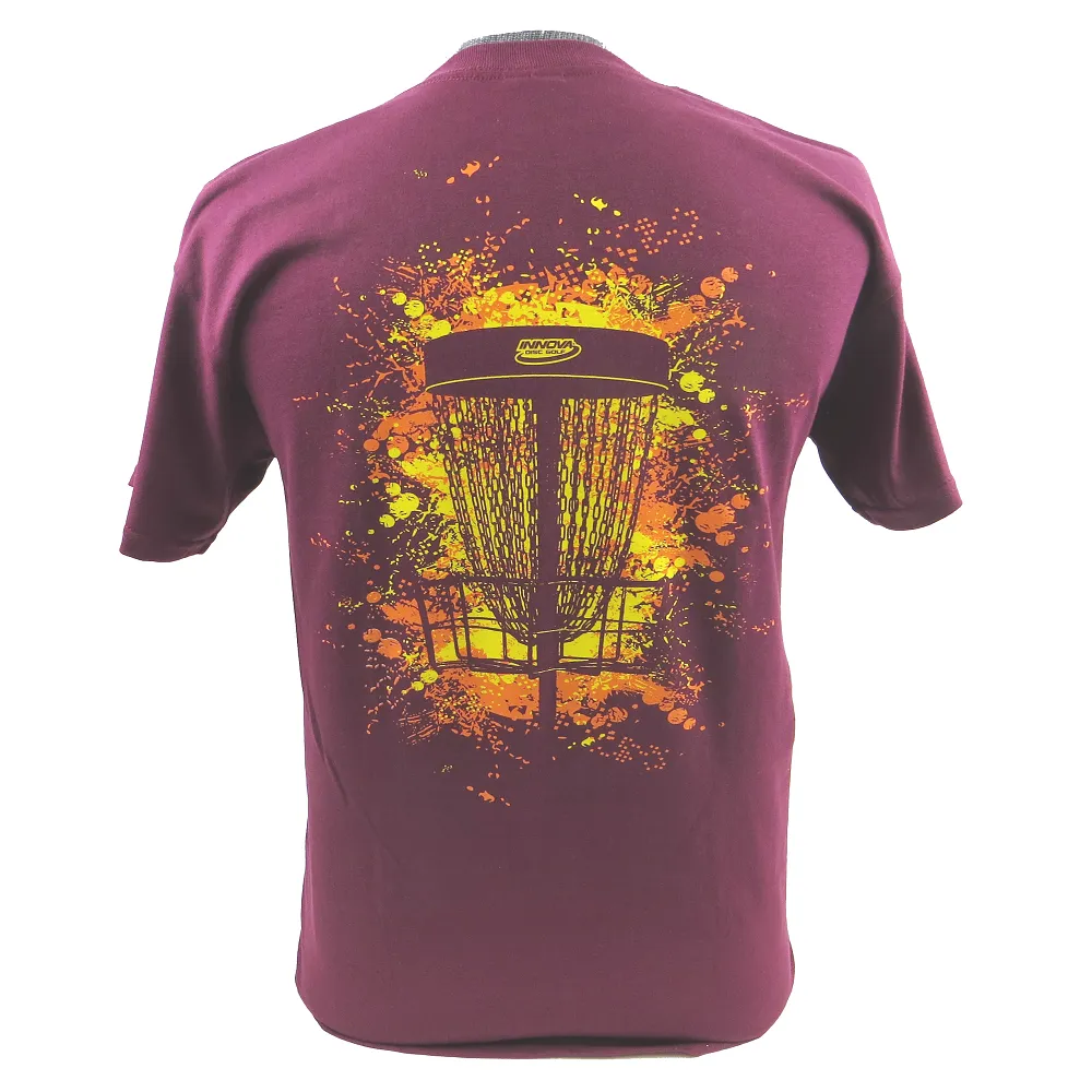 Innova Splash Basket Short Sleeve Disc Golf T-Shirt