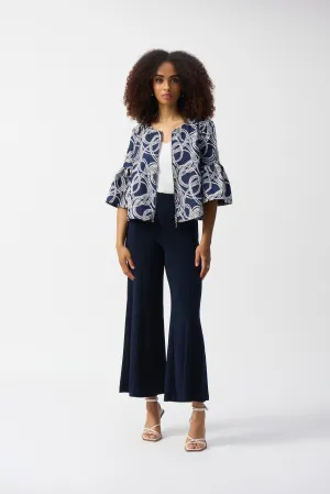 Joseph Ribkoff Silky Knit Pull-On Wide-Leg Pants