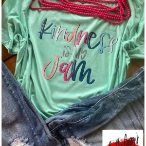 Kindness Is My Jam - Retro-  Unisex T-shirts