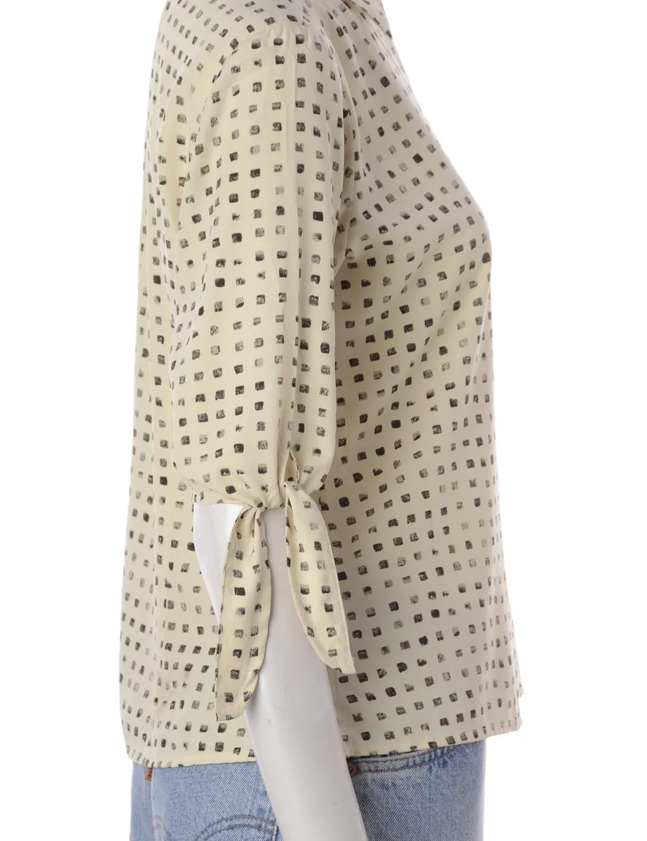 Label Tina Tie Sleeve Blouse