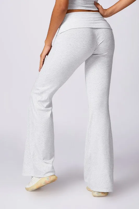 Lexi high-waisted flared leggings