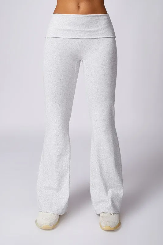 Lexi high-waisted flared leggings
