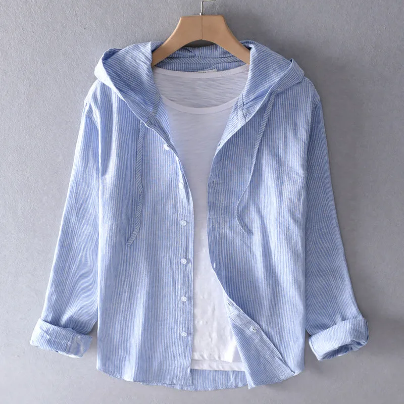 Logan - Breathable Linen Shirt