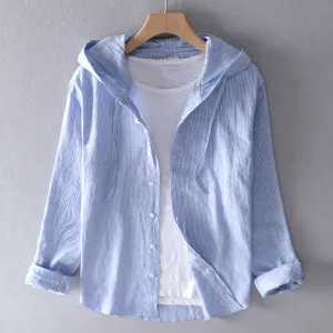 Logan - Breathable Linen Shirt