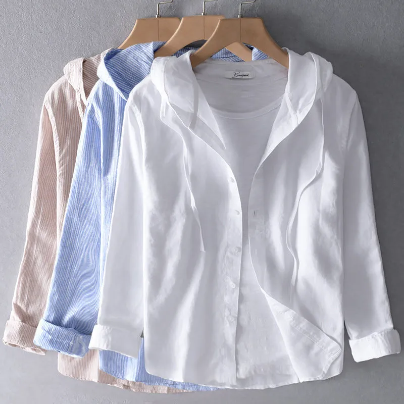 Logan - Breathable Linen Shirt