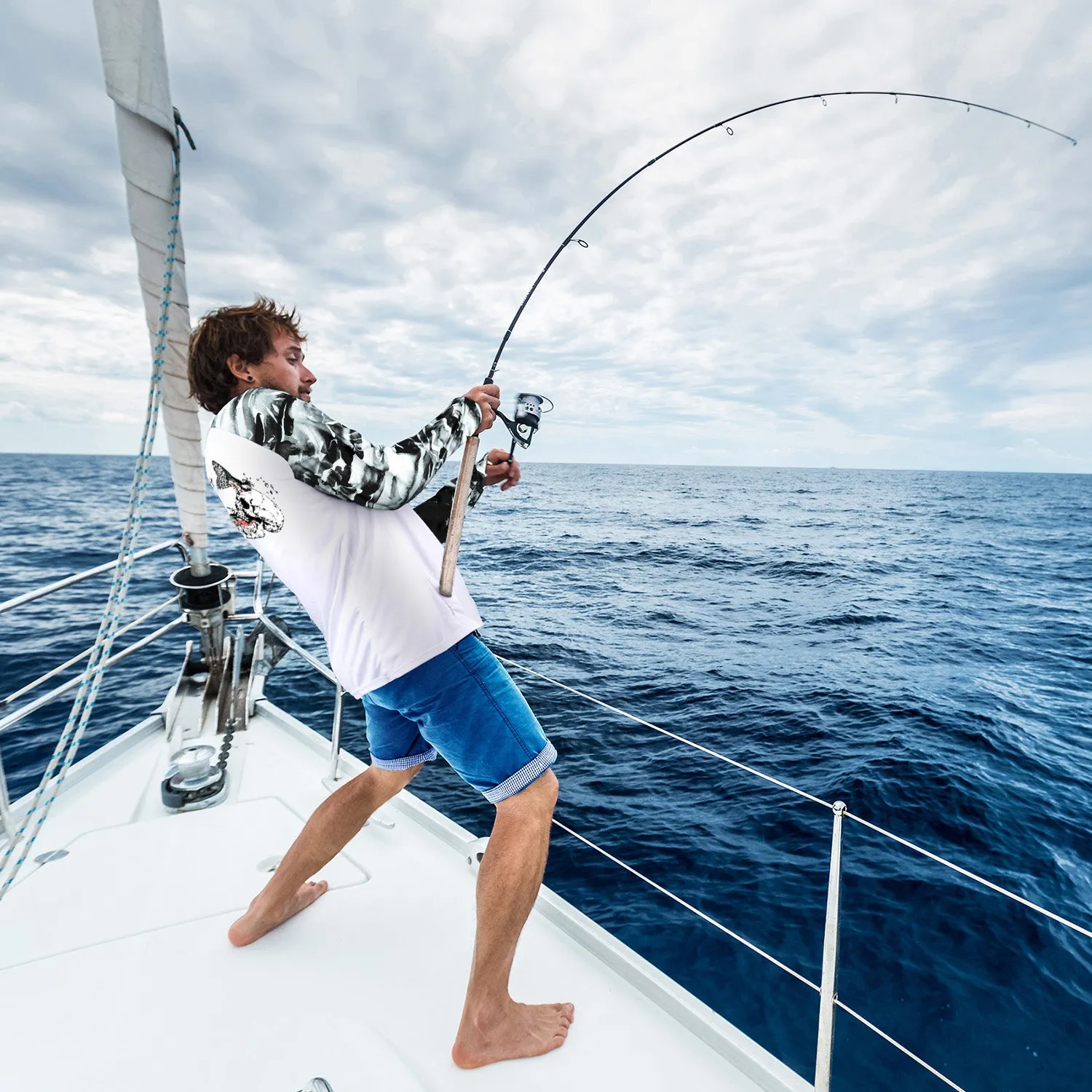 Long Sleeve Shirts UPF 50  (Trout Crushing)