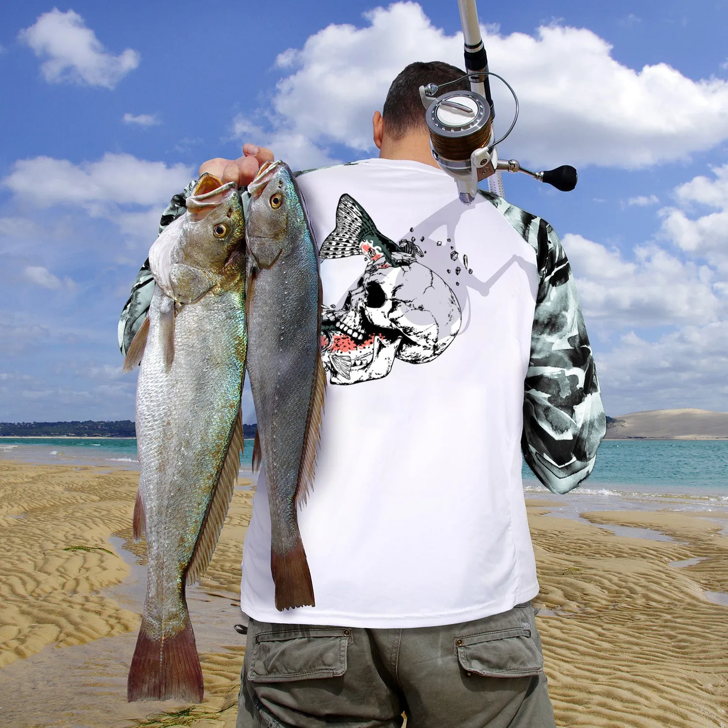 Long Sleeve Shirts UPF 50  (Trout Crushing)