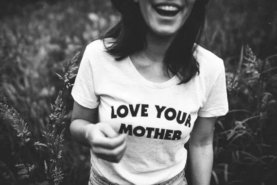 Love your mother t-shirt The bee & the fox